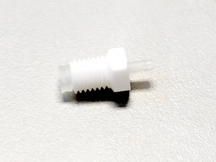 1/16" fitting 1/4-28 UNF Bottom Sealing Rotating Thread