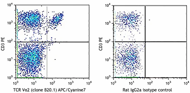 APC/Cyanine7 anti-mouse TCR Vα2