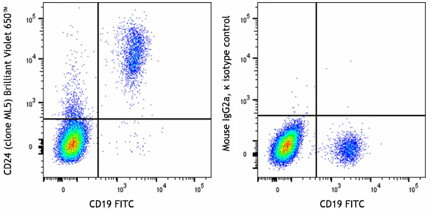 Brilliant Violet 650™ anti-human CD24