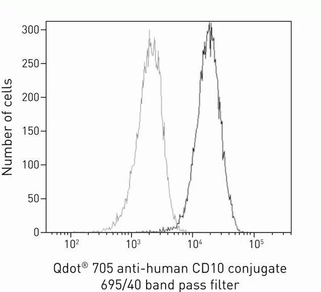 CD10 Monoclonal Antibody (MEM-78), Qdot 705