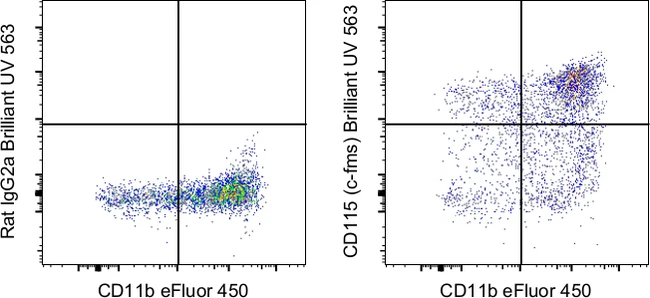 CD115 (c-fms) Monoclonal Antibody (AFS98), Brilliant Ultra Violet 563, eBioscience