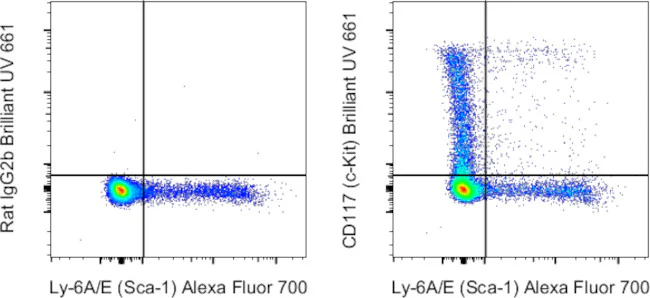 CD117 (c-Kit) Monoclonal Antibody (2B8), Brilliant Ultra Violet™ 661