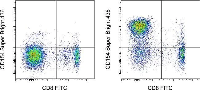CD154 (CD40 Ligand) Monoclonal Antibody (24-31), Super Bright™ 436, eBioscience™