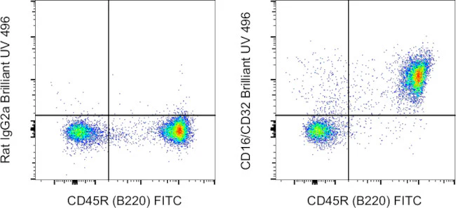 CD16/CD32 Monoclonal Antibody (93), Brilliant Ultra Violet™ 496