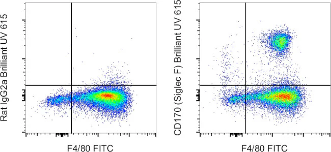 CD170 (Siglec F) Monoclonal Antibody (1RNM44N), Brilliant Ultra Violet 615, eBioscience
