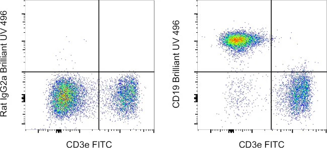 CD19 Monoclonal Antibody (eBio1D3 (1D3)), Brilliant Ultra Violet 496, eBioscience