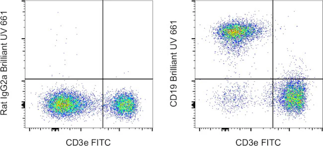 CD19 Monoclonal Antibody (eBio1D3 (1D3)), Brilliant Ultra Violet 661, eBioscience