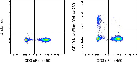 CD19 Monoclonal Antibody (HIB19), NovaFluor Yellow 730, eBioscience