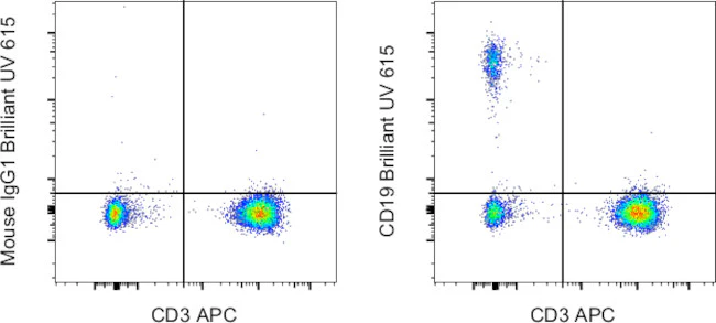 CD19 Monoclonal Antibody (SJ25C1), Brilliant Ultra Violet™ 615