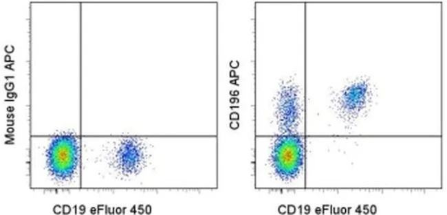 CD196 (CCR6) Monoclonal Antibody (R6H1), APC, eBioscience