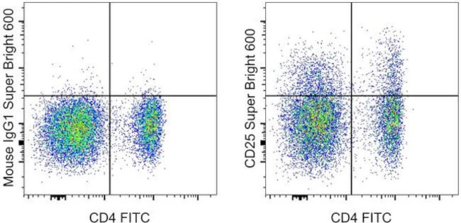 CD25 Monoclonal Antibody (P4A10), Super Bright 600, eBioscience