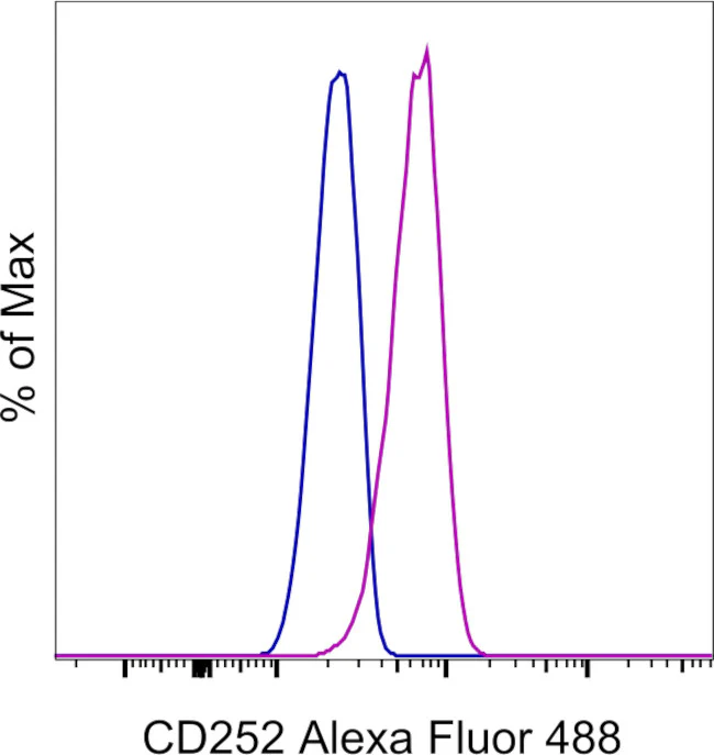 CD252 (OX40 Ligand) Monoclonal Antibody (RM134L), Alexa Fluor 488, eBioscience