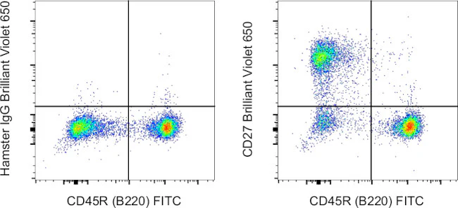 CD27 Monoclonal Antibody (LG.7F9), Brilliant Violet 650, eBioscience