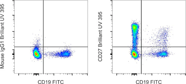 CD27 Monoclonal Antibody (O323), Brilliant Ultra Violet 395, eBioscience