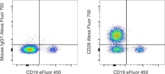 CD28 Monoclonal Antibody (CD28.2), Alexa Fluor 700, eBioscience