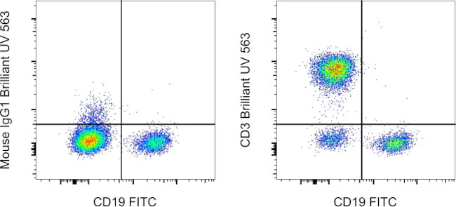 CD3 Monoclonal Antibody (SK7), Brilliant Ultra Violet 563, eBioscience
