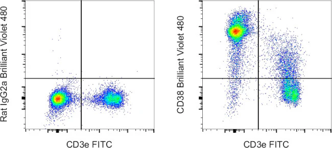 CD38 Monoclonal Antibody (90), Brilliant Violet™ 480