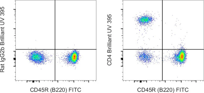 CD4 Monoclonal Antibody (GK1.5), Brilliant Ultra Violet 395, eBioscience