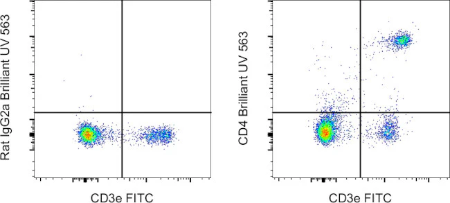 CD4 Monoclonal Antibody (RM4-5), Brilliant Ultra Violet 563, eBioscience