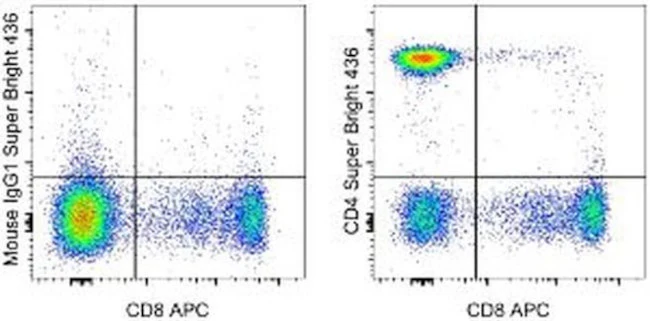 CD4 Monoclonal Antibody (SK3 (SK-3)), Super Bright 436, eBioscience
