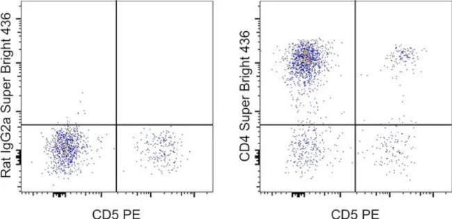 CD4 Monoclonal Antibody (YKIX302.9), Super Bright 436, eBioscience