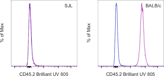 CD45.2 Monoclonal Antibody (104), Brilliant Ultra Violet 805, eBioscience