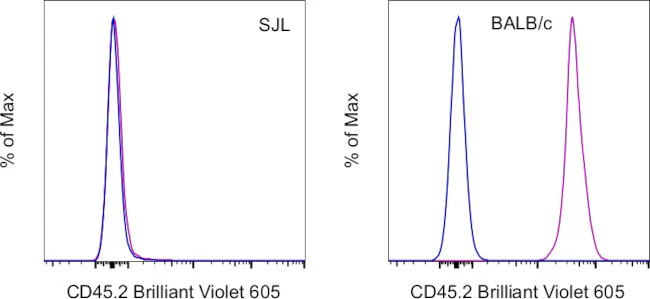 CD45.2 Monoclonal Antibody (104), Brilliant Violet 605, eBioscience
