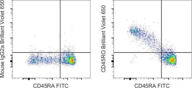 CD45RO Monoclonal Antibody (UCHL1), Brilliant Violet 650, eBioscience