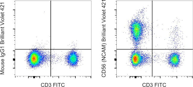 CD56 (NCAM) Monoclonal Antibody (TULY56), Brilliant Violet 421, eBioscience