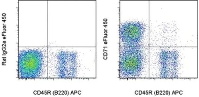 CD71 (Transferrin Receptor) Monoclonal Antibody (R17217 (RI7 217.1.4)), eFluor 450, eBioscience