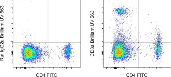CD8a Monoclonal Antibody (53-6.7), Brilliant Ultra Violet 563, eBioscience