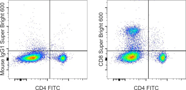 CD8a Monoclonal Antibody (OX8), Super Bright 600, eBioscience