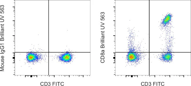 CD8a Monoclonal Antibody (RPA-T8), Brilliant Ultra Violet™ 563, eBioscience™