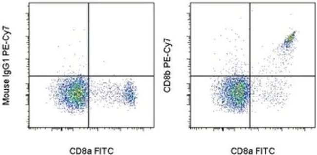 CD8b Monoclonal Antibody (SIDI8BEE), PE-Cyanine7, eBioscience