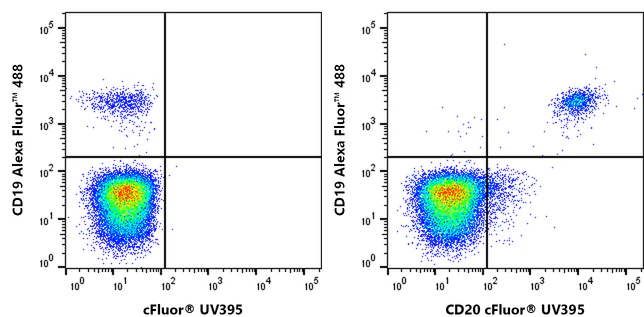 cFluor<sup>&reg;</sup> UV395 Anti-Human CD20 (2H7)