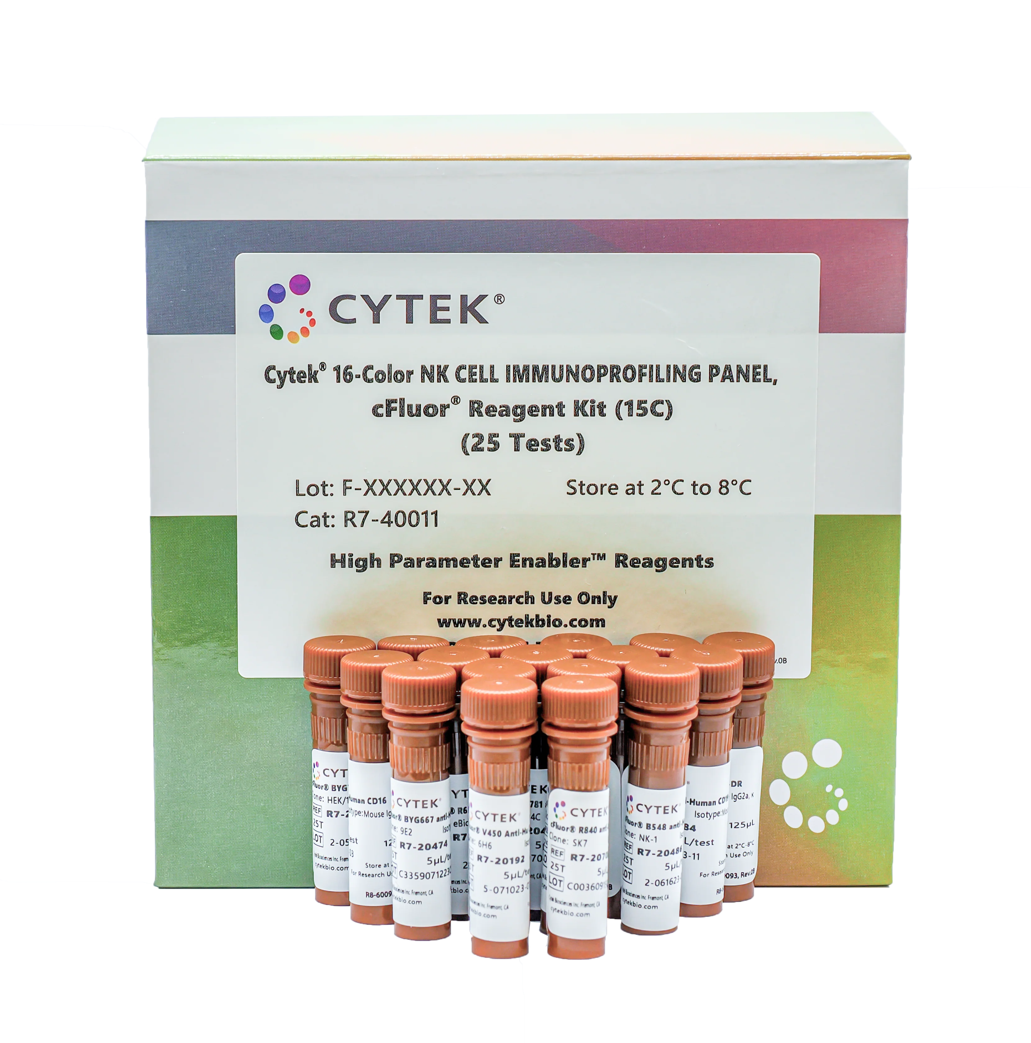Cytek<sup>®</sup> 16-Color NK Cell Immunoprofiling Panel