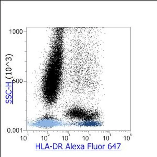 HLA-DR Monoclonal Antibody (L243), Alexa Fluor 647