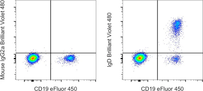 IgD Monoclonal Antibody (IA6-2), Brilliant Violet 480, eBioscience