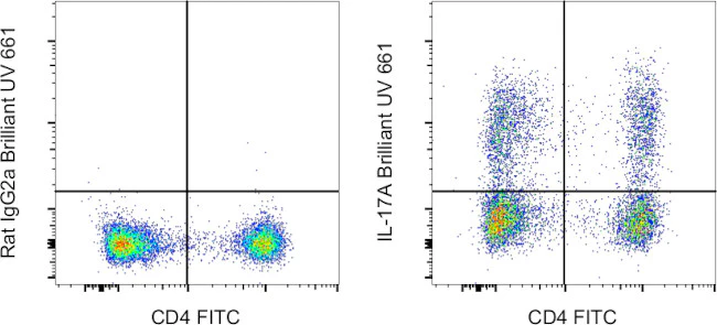 IL-17A Monoclonal Antibody (eBio17B7), Brilliant Ultra Violet 661, eBioscience