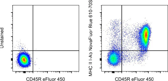 MHC Class II I-Ab Monoclonal Antibody (AF6-120.1), NovaFluor Blue 610-70S, eBioscience