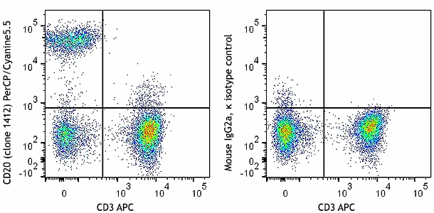 PerCP/Cyanine5.5 anti-human CD20 (cytoplasmic)