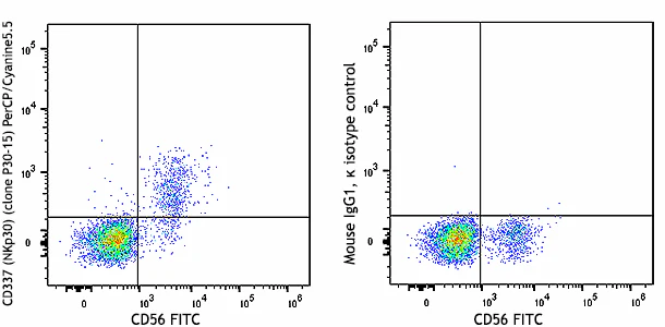 PerCP/Cyanine5.5 anti-human CD337 (NKp30)
