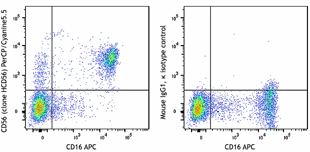 PerCP/Cyanine5.5 anti-human CD56 (NCAM)
