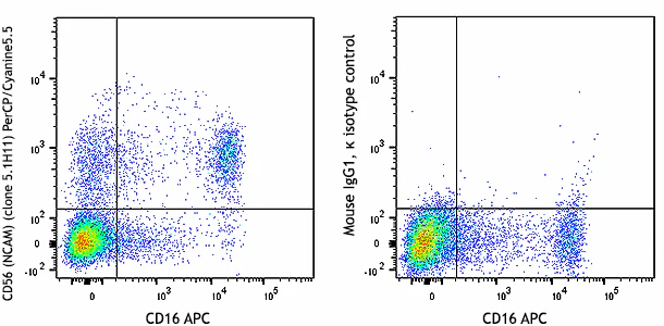 PerCP/Cyanine5.5 anti-human CD56 (NCAM)