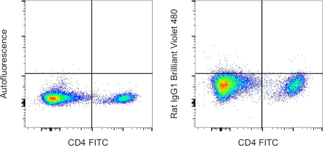 Rat IgG1 kappa Isotype Control (eBRG1), Brilliant Violet 480, eBioscience
