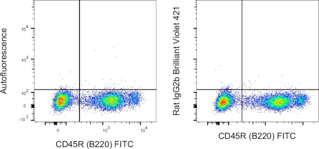 Rat IgG2b kappa Isotype Control (eB149/10H5), Brilliant Violet™ 421, eBioscience™