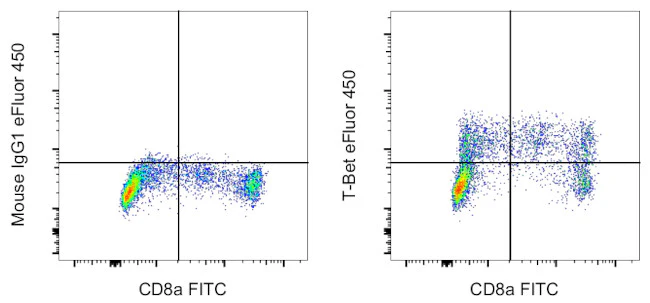 T-bet Monoclonal Antibody (eBio4B10 (4B10)), eFluor 450, eBioscience