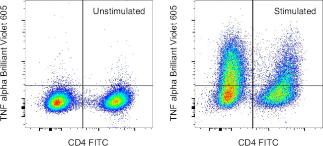 TNF alpha Monoclonal Antibody (MP6-XT22), Brilliant Violet 605, eBioscience